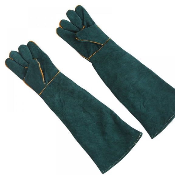 23.6 inch Anti-Bite Work Gloves for Welding, Grooming, Dog, Cat, Bird, Snake, Parrot, Lizard, Reptiles-60CM