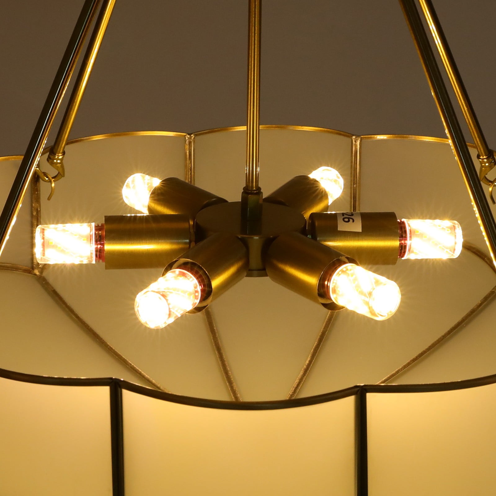 23.62*4.72in Elegant Appearance Simple Installation Gold Ceiling Light Fixture for Bedrooms, Living Rooms