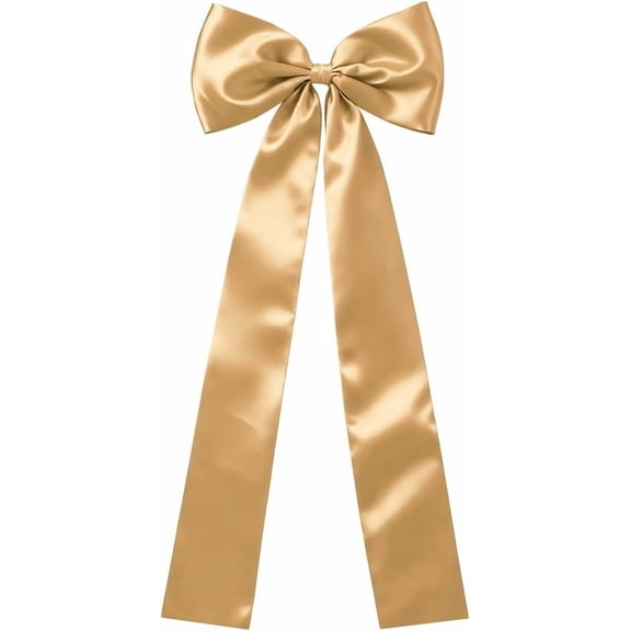 23.62" Bow Pre-Tied Bow For Christmas Tree, Dark Red Velvet Ribbon Bow For Wreaths, Tree Toppers Bow, Premade Bow, Gift Bow For Party Favor, Christmas Home Indoor Outdoor Decor-1 Counts