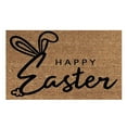 thumbnail image 1 of 23.62" x 15.75" Easter Doormat Outdoor Rug Bunny Rabbits Welcome Door Mat Easter Mat for Outdoor Front Porch Entryway Decor - (H), 1 of 6