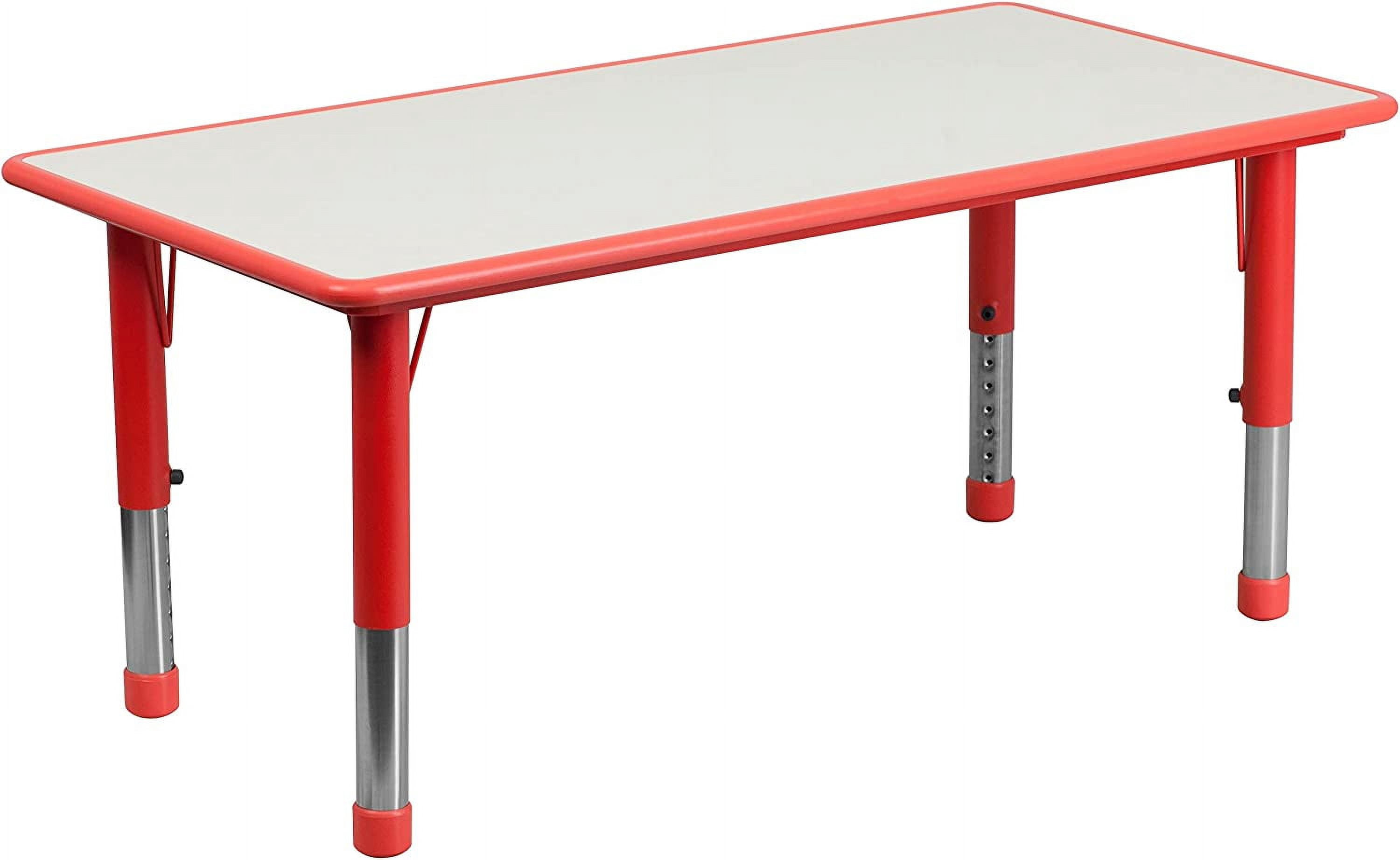 23 625 W X 47 25 L Rectangular Natural Plastic Height Adjustable 23-625-w-x-47-25-l-rectangular-natural-plastic-height-adjustable