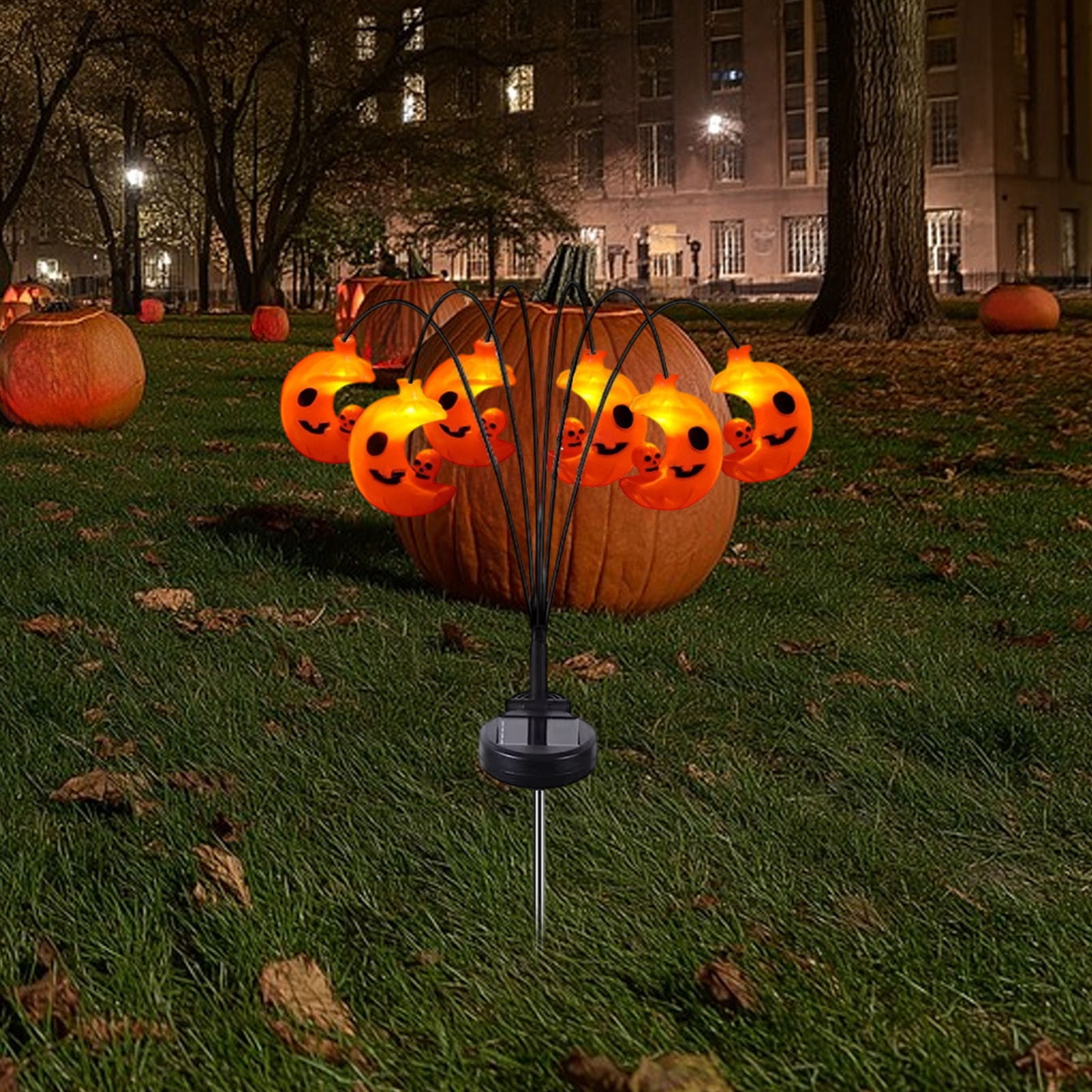 Best HD Pictures about  Solar Powered Halloween Lights  with No AI Images