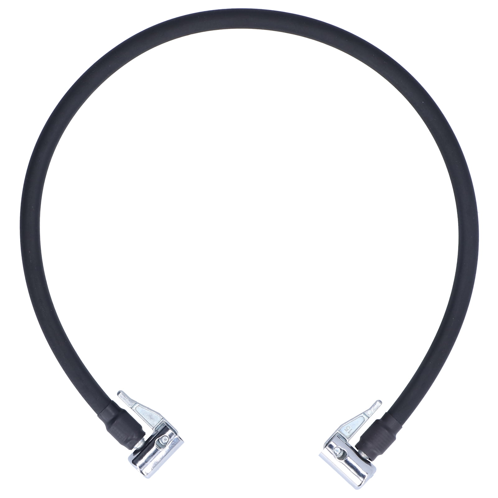 23.6in Rubber Air Pump Pipe 2End Connector Quick Connection Auto Car