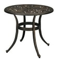 thumbnail image 1 of 23.6inch Phoenix Table Round Garden Cast Aluminum Table Bronze, 1 of 14