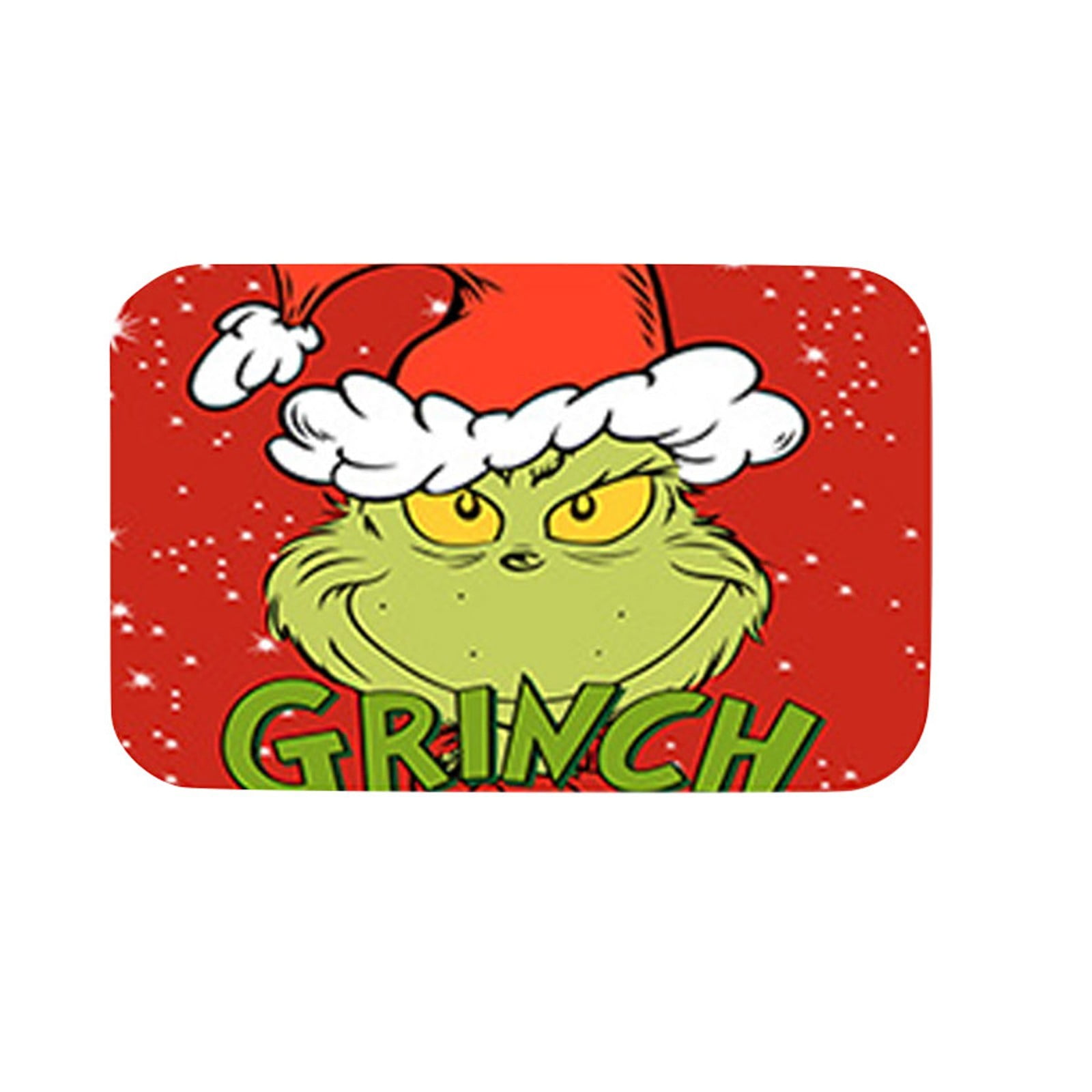 23.6x17.4" Grinch Door Mat, Christmas Decorations for Home, AntiSlip