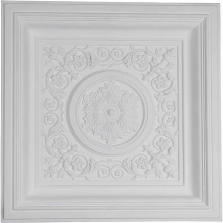 23 7/8"W x 23 7/8"H x 2 1/2"P Nicole Ceiling Tile