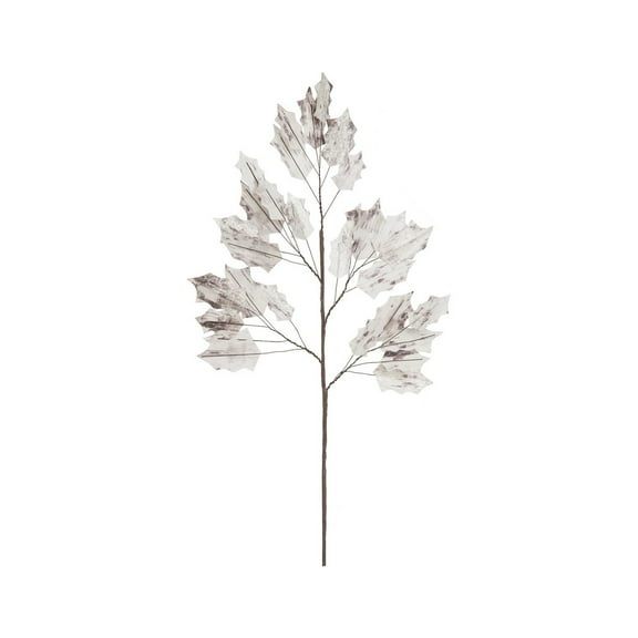 23.7" Christmas Birch Paper Faux Floral Stem Twig Branch Decoration