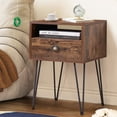 thumbnail image 1 of 23.7"Tall 1 - Drawer Iron Nightstand, 1 of 7