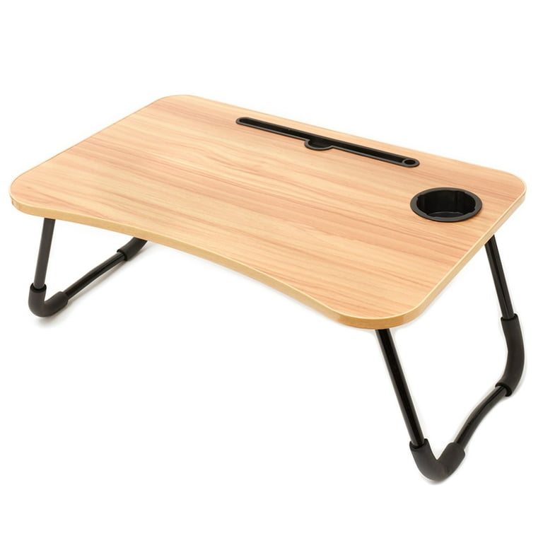 Bed tray with cup holder deals