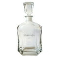 thumbnail image 1 of 23.75 oz Slainte Engraved Decanter Glass, 1 of 1