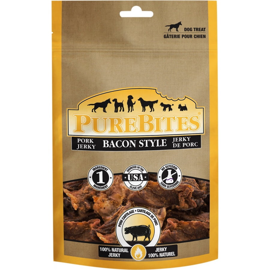 23.8 oz PureBites Bacon Style Jerky Dog Treats