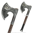 thumbnail image 1 of 23” Baruk the Judge Medieval Foam Hatchet Battle Axe Cosplay Costume Prop, 1 of 3