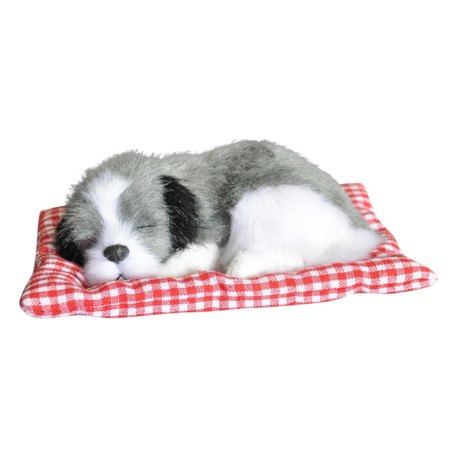 ,23 Cm Funny Toys Dog Sleeping In The Mattress Doll Toy Mini Dog In
