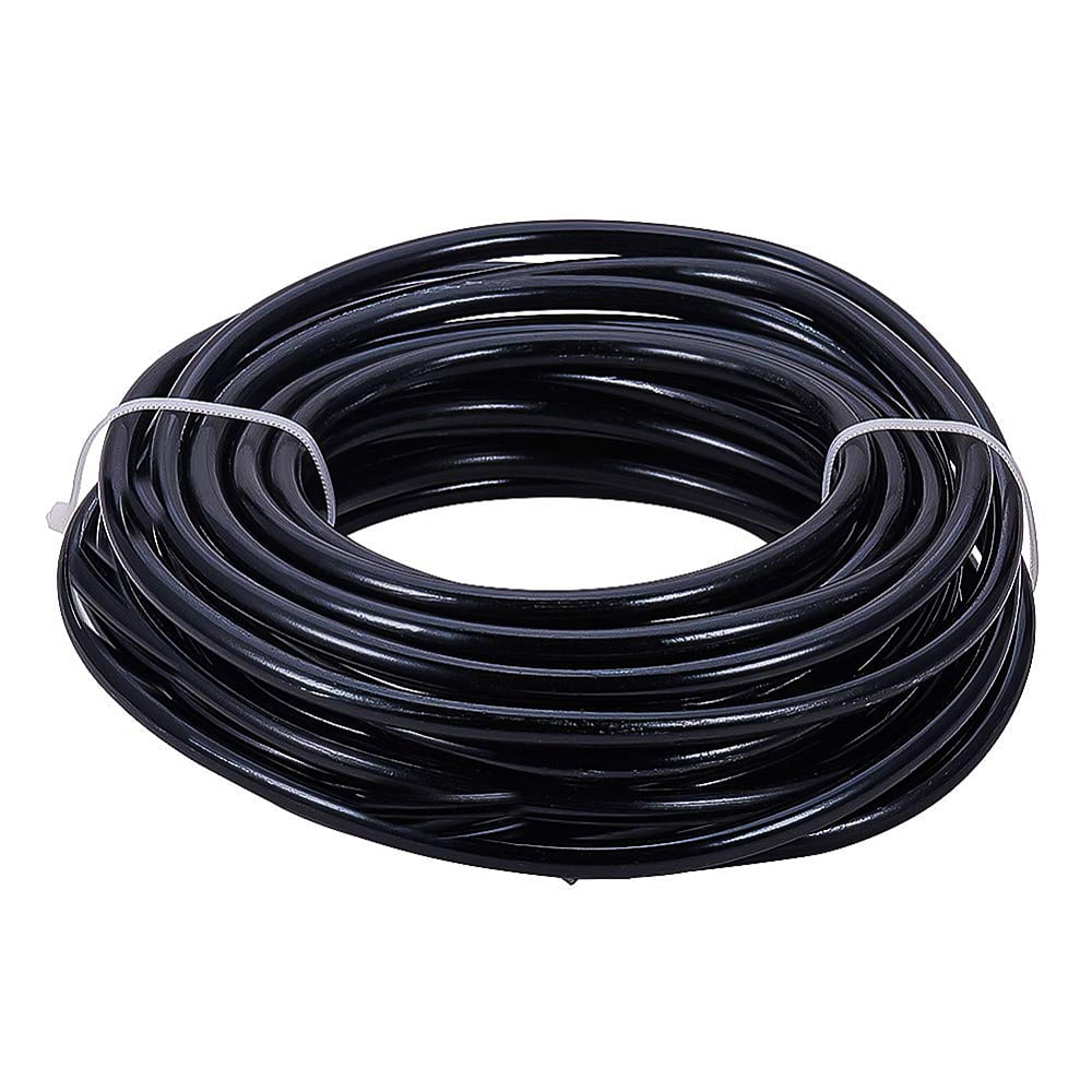 23 Feet 3 Gauge Aluminum Wire Bendable Metal Sculpting Wire for Bonsai Trees Floral Making Home Decors and Other Arts Crafts Making - Black DIY