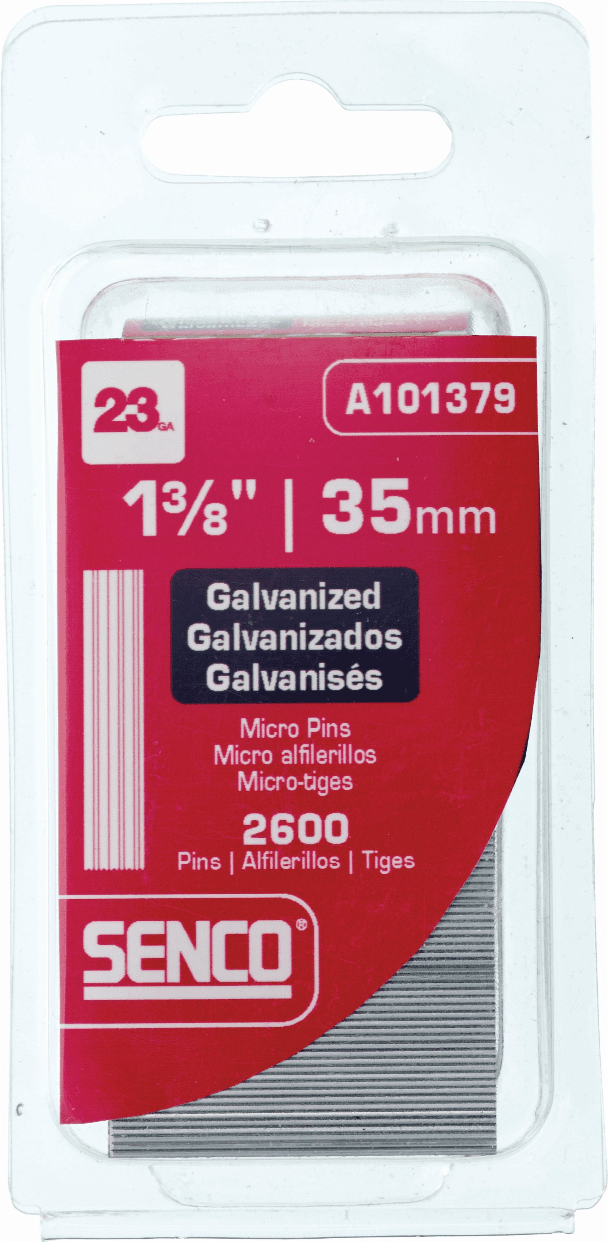 23-Gauge Collated Pin Nails - Pack of 12 — Construction & DIY Use ...