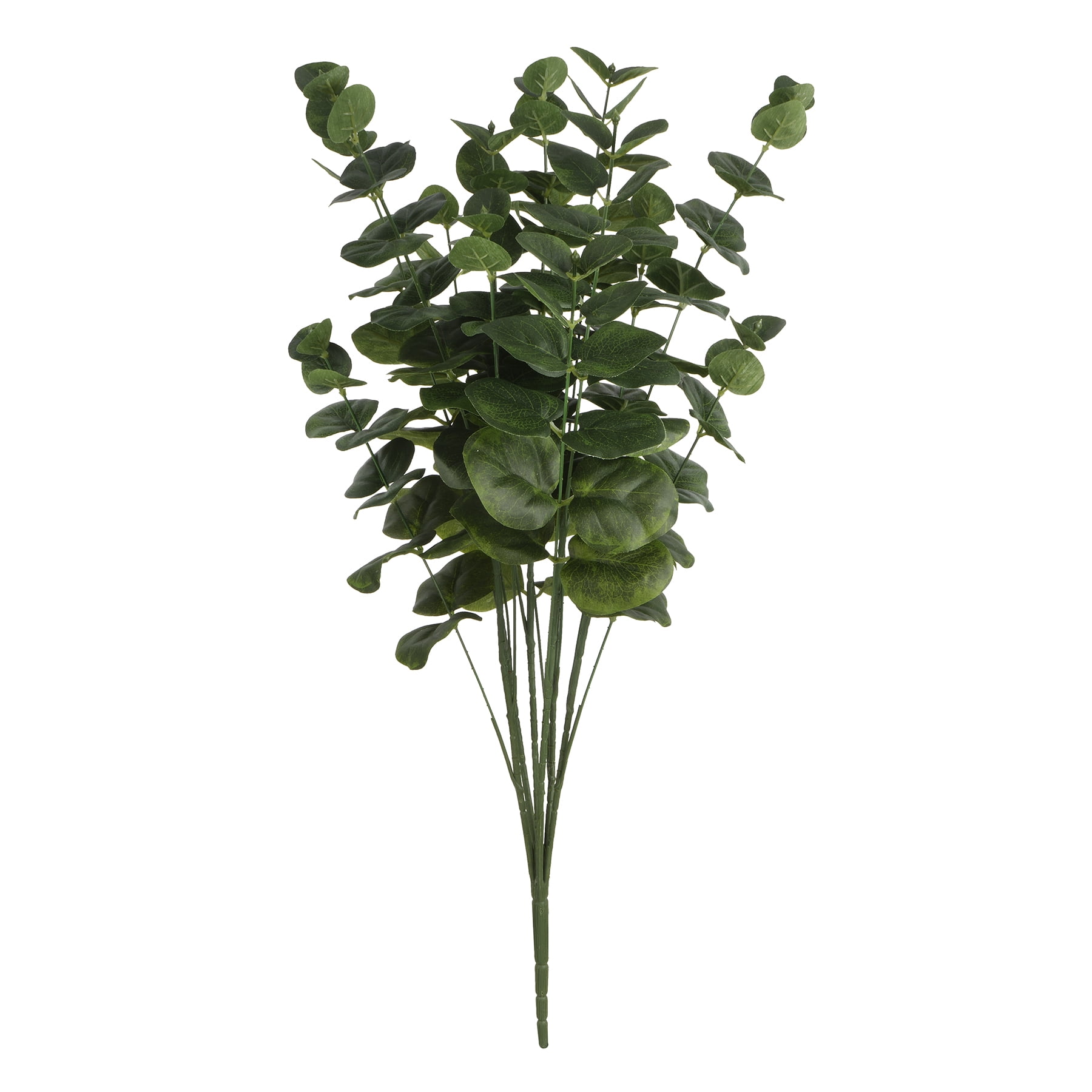 23" Green Faux Eucalyptus Bush for Home Decor