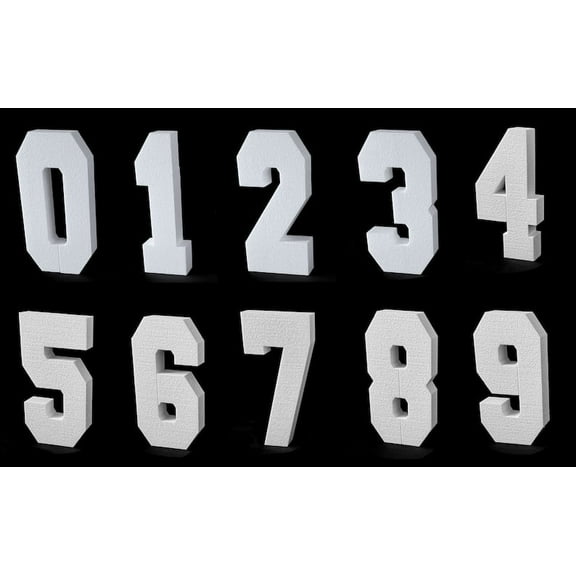 23"H Smooth EPS Foam Letters Alphabet Numbers for Crafts Party Signs Walls Party Decor Made in USA (Number"7" - 1 PC)