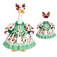 thumbnail image 1 of 23 Inch Christmas Porch Goose Outfits Christmas Decor Lawn Goose Statue Holiday Clothing For Yard Lawn Outdoor Christmas Decorations, 1 of 5