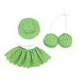 thumbnail image 1 of 23 Inch Porch Goose Hawaiian Shirt Set Decoration, Green Swimsuit Costume for Garden Statue, Goose Not Included - Green, 1 of 7