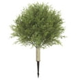 thumbnail image 1 of 23 Inch Realistic Autumn Cedar Tree Potted Decoration For Outdoor Garden Patio Porch Fall Display, 1 of 4