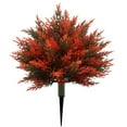 thumbnail image 1 of 23 Inch Realistic Cedar Tree with Autumn Balls - Outdoor Potted Decoration for Garden, Patio, Porch Fall Decor (Color As Shown), 1 of 4