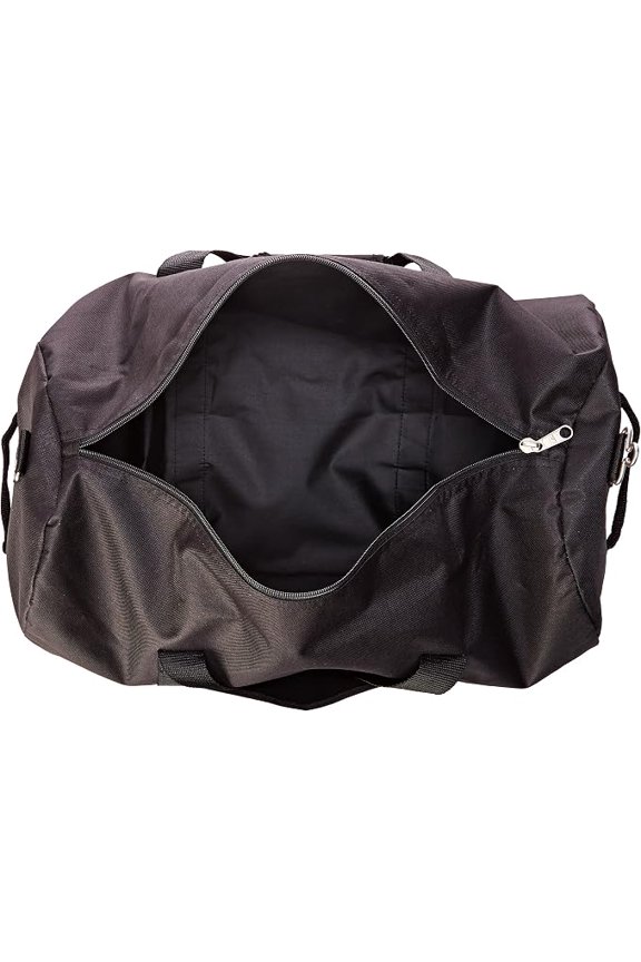 23-Inch Round Duffel, Black, One Size