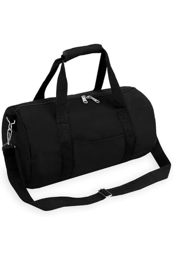 23-Inch Round Duffel, Black, One Size