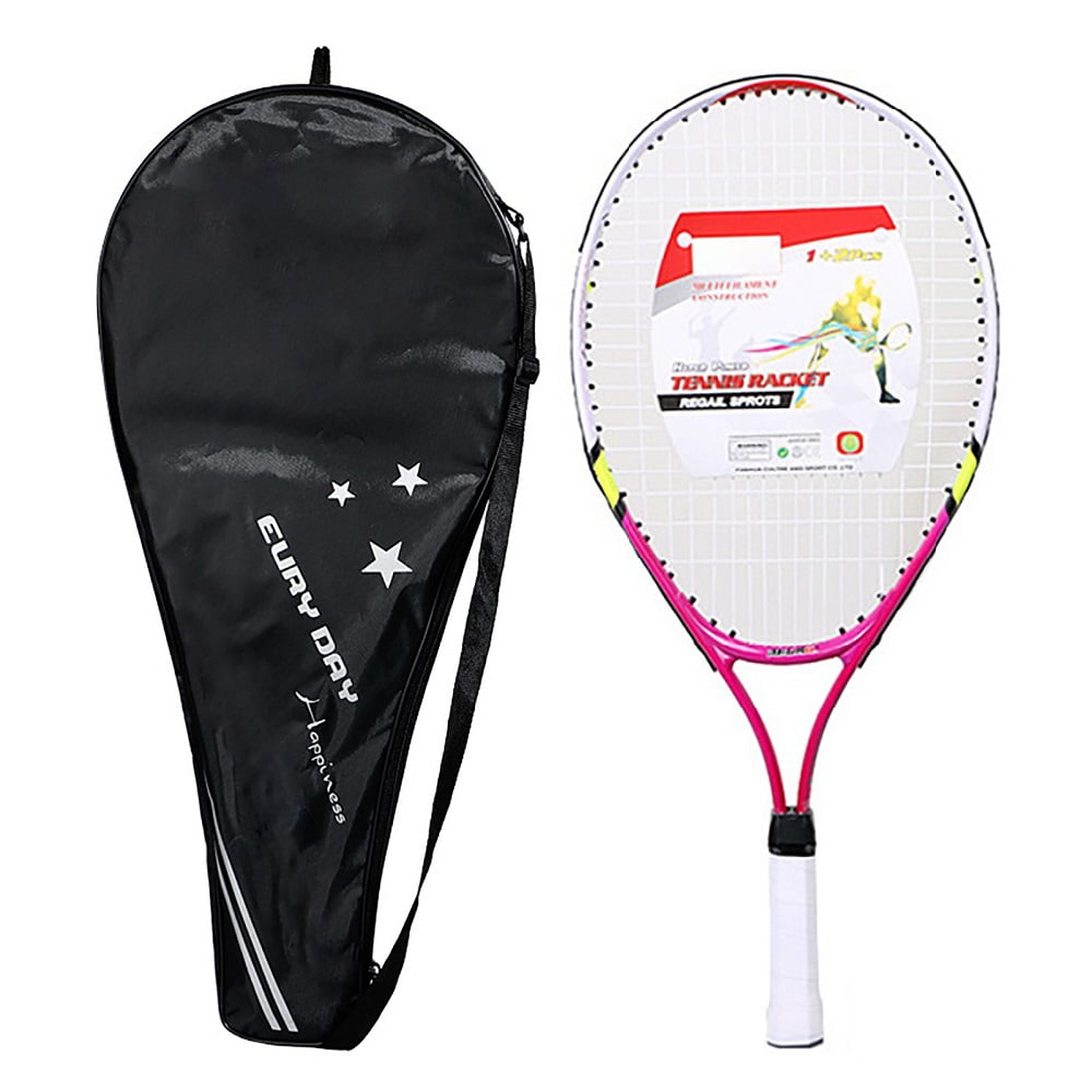 23 Inch Tennis Rackets for Kids Girls and Boys, Single Pack with Racket