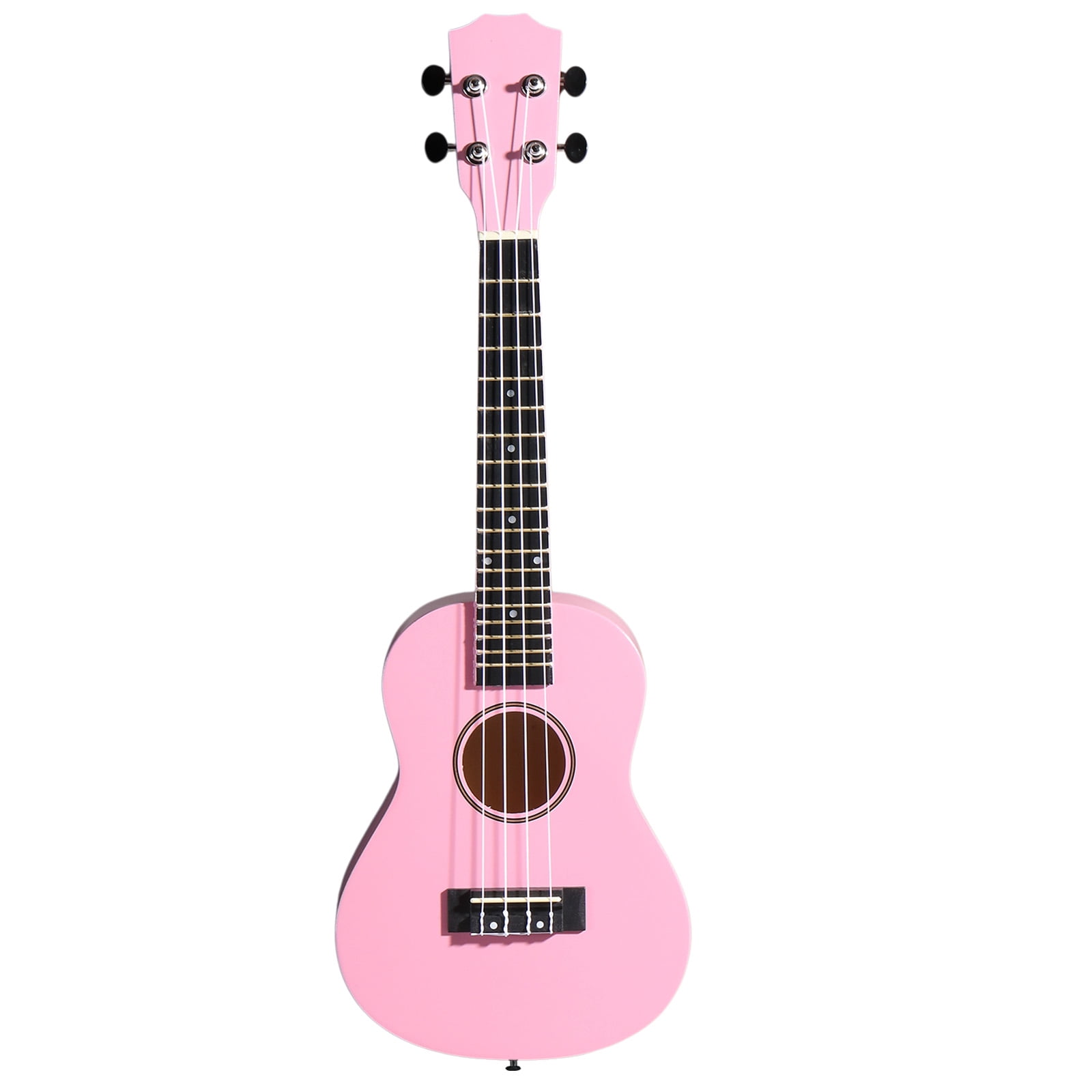 23 Inch Ukulele Beginner Kit with Bag Capo Strap Picks Tuner