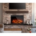 thumbnail image 1 of 23 Inches Electric Fireplace Insert for TV Stand, Recessed or Mounted 1400W Fireplace Heater with Remote Control & & Heat, 8H Timer, 4 Flame Brightness, Overheating Protection, 1 of 9