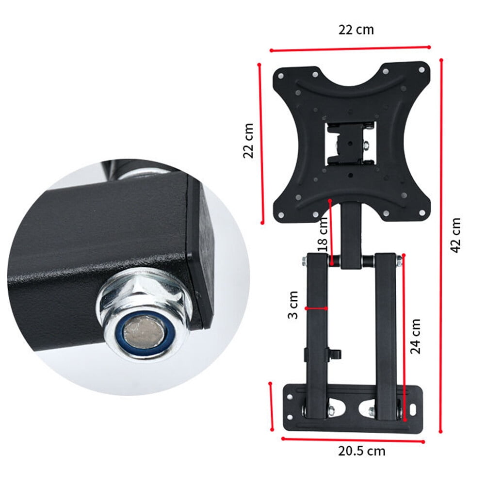 23 Inches LCD TV rack 2342 Inches LCD TV Bracket Stretch Hanging Rack Adjustable TV Support TV