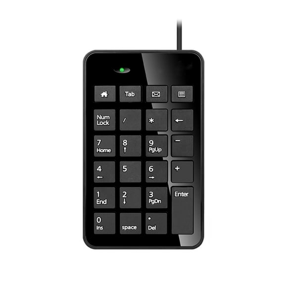 23 Keys Universal Numeric Keypad USB Mini Number Keyboard Keycap For Laptop Desktop PC Computer Digital Numpad