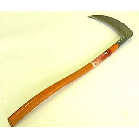 23" Long Handle Tropical Vine Grass Sickle