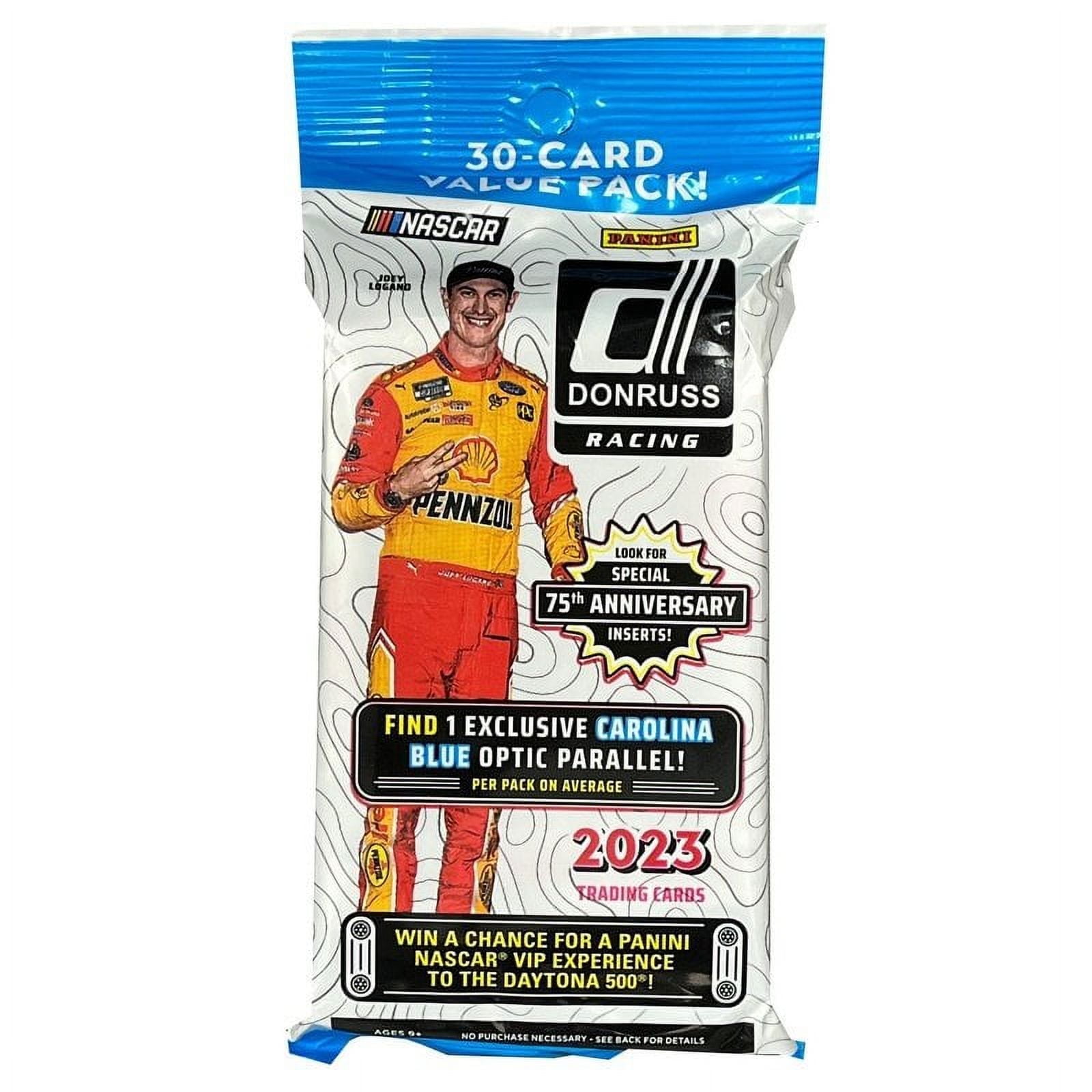 23 PANINI DONRUSS RACING FAT PACK