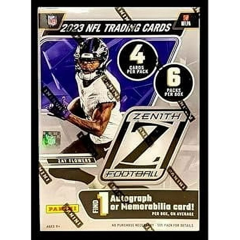 23 PANINI ZENITH FOOTBALL VALUE BOX - Walmart.com