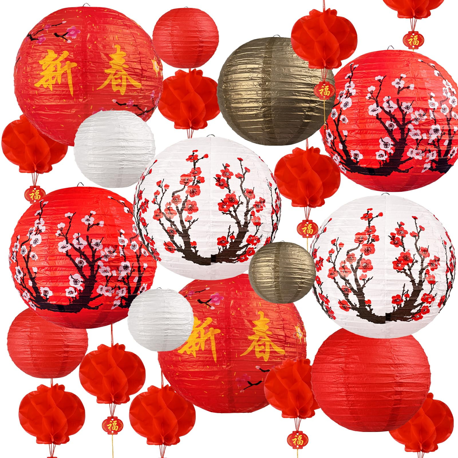 Pcs Chinese Japanese Paper Lantern And Chinese New Year Lantern For