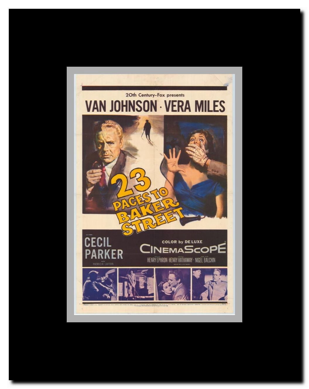 23 Paces to Baker Street Framed Movie Poster
