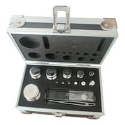23 Pcs F1 Grade Calibration Weights Set Stainless Steel Balance Scale Weights Kit 1mg-500g