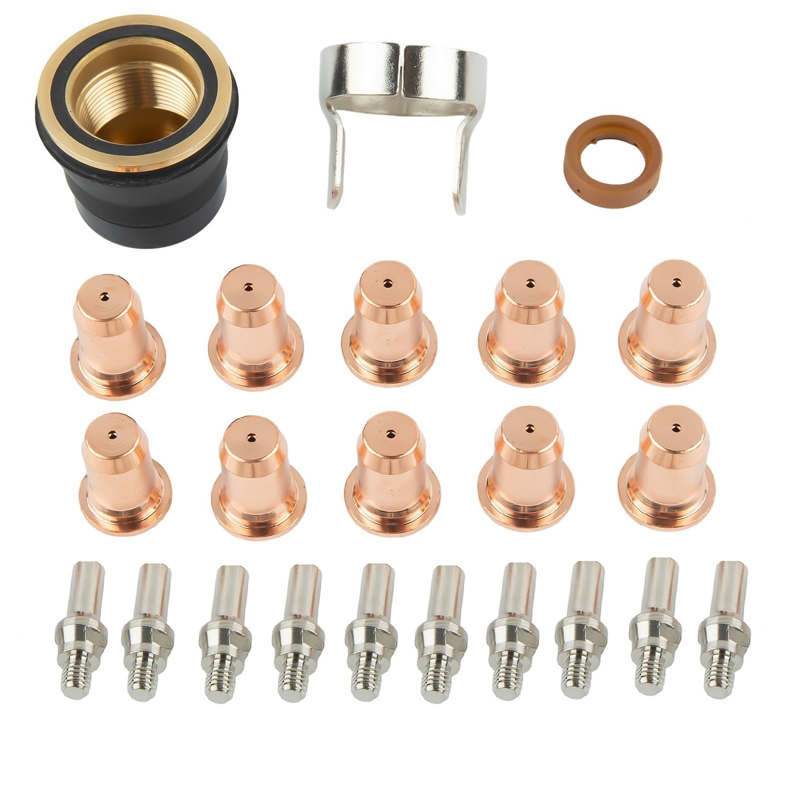 23 Pcs Tip Kit Fit Harbor Freight Titanium Plasma 65 Torch TI-PC65 iPT