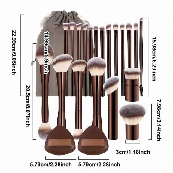 23-Piece Makeup Tool Set