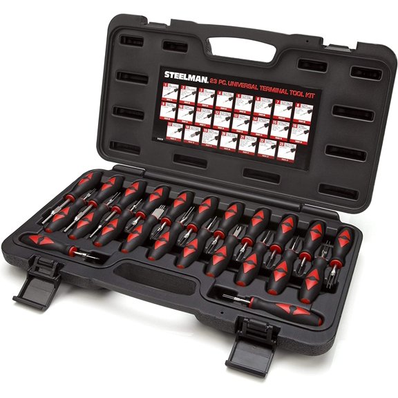 23-Piece Universal Terminal Tool Kit for Auto Technicians, Safely Remove Wires from Terminal Block Without Damage, Variety of Blade Styles