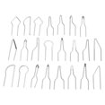 thumbnail image 1 of 23 Pieces Pyrography Wire Tips Set Durable Mini Replacement Wood Burning Tip for 30-50W Adjustable Pyrography Machine, 1 of 1