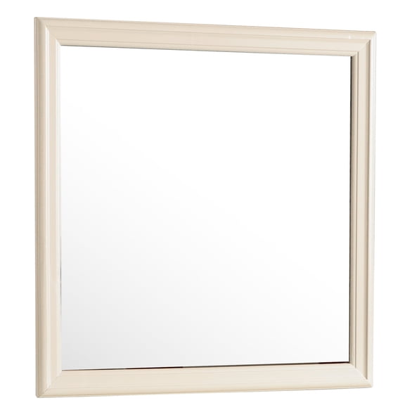23-Pound Beige Mirror | Can Be Used in Kids' Room, Adds Fun