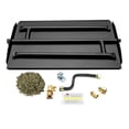 thumbnail image 1 of 23" Powder Coated Triple Flame Gas Burner with Connection Kit for LP Fire Pit or Fireplace, 1 of 8
