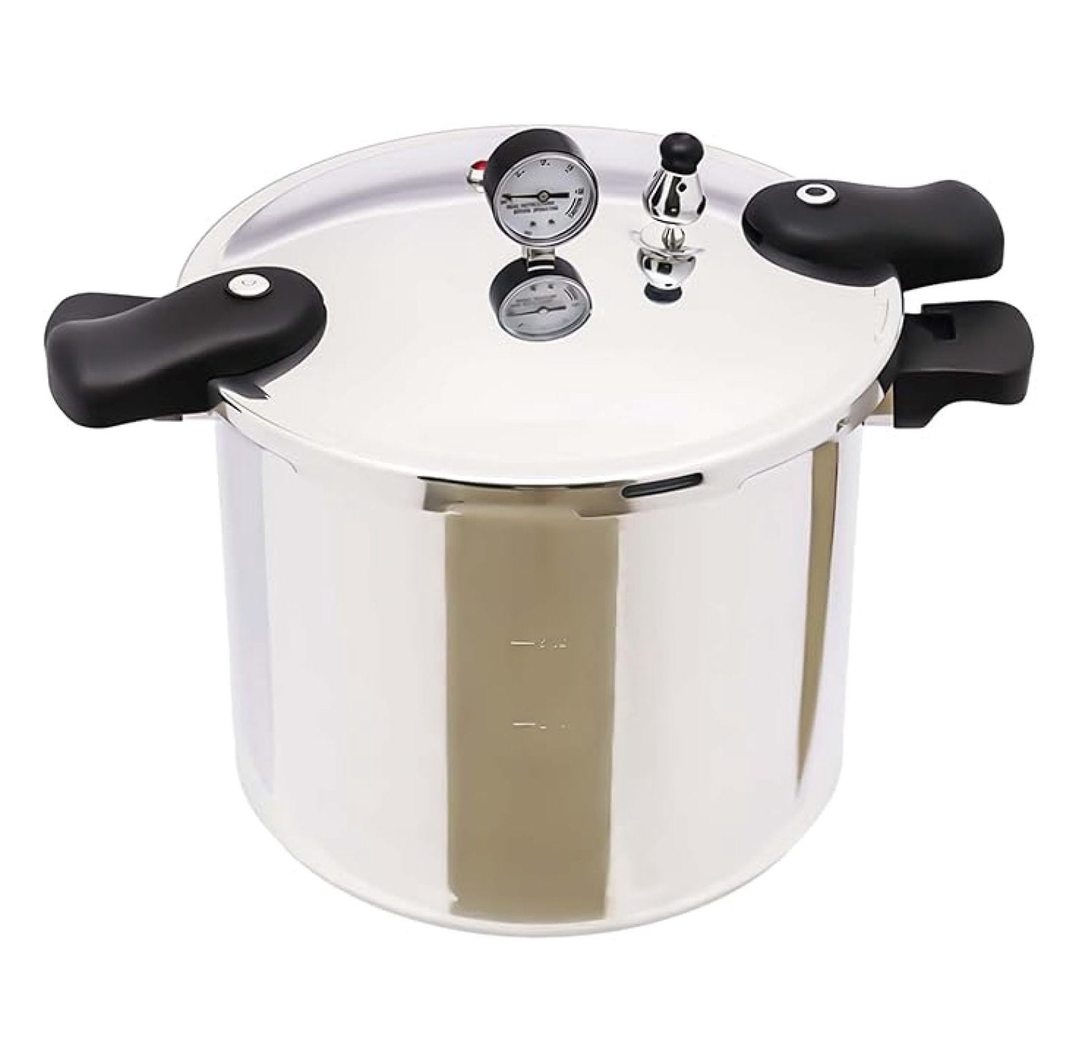 Double Canner 23 Quart Pressure Thicken Canner Large Capacity Pressure Canner with ...