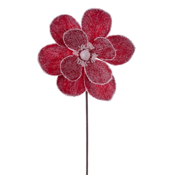 23" Red Magnolia Stem 3/Bag