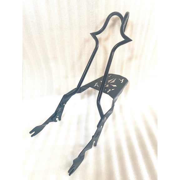 23" SISSY BAR BACKREST 4 HARLEY TOURING ROAD KING STREET ELECTRA 2009-25 W RACK