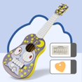 thumbnail image 1 of 23 Soprano Ukulele for Kids Beginners, Nylon Strings, Easy to Learn Musical Instrument, Perfect for Teens & Children 3+, Portable & Lightweight, Includes Paddle & Tutorial, 1 of 6
