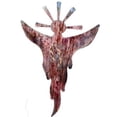 thumbnail image 1 of 23" Southwest Metal Wall Decoration Smoke Spirit Shaman with Moons - Copper, 1 of 1