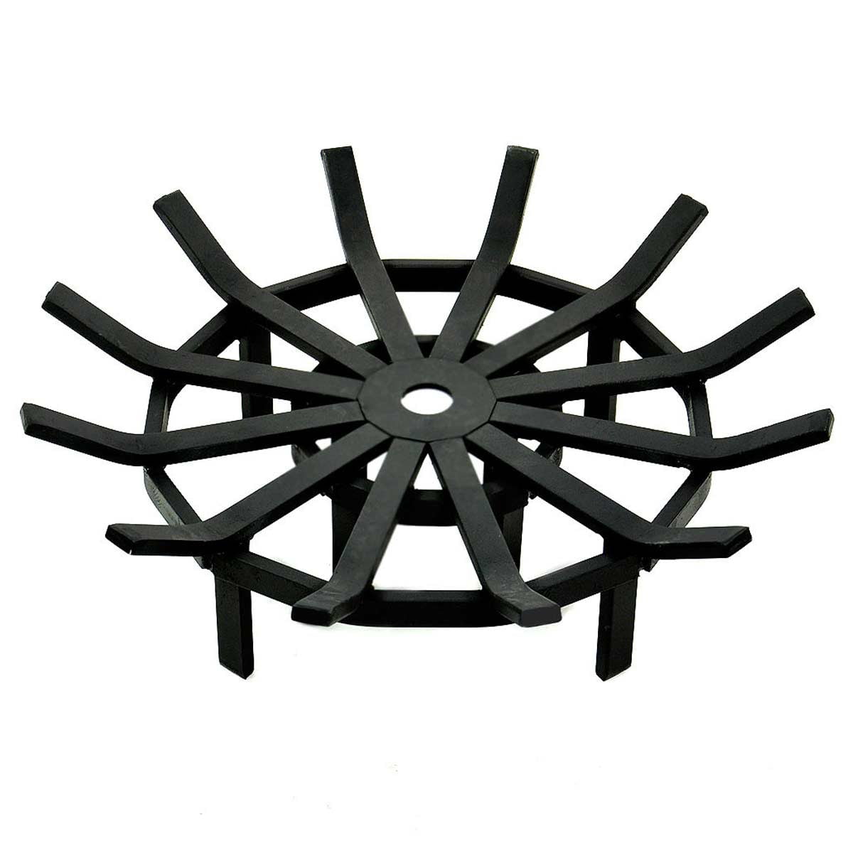 23'' Black Steel Spider Outdoor Fire Pit Grate